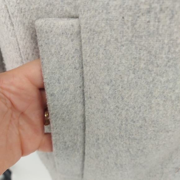 J.Crew Gray Wool City Coat - Picture 8 of 15